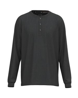 Hooey Aztec Long Sleeve Thermal Shirt - Gray