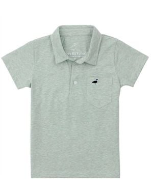 Properly Tied Boy's Harrison Pocket Polo - Green
