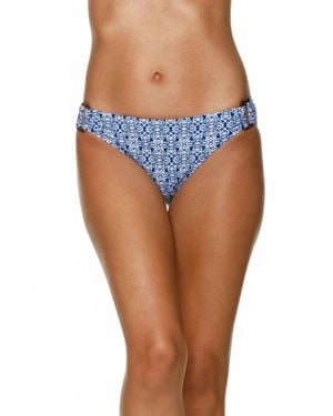 Helen Jon Tortoise Hipster Bikini Bottom - Blue