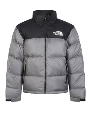 The North Face 1996 Retro Nuptse Color-Block Jacket - Gray