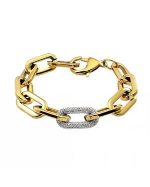 Sahira Jewelry Design Jenna Pave Bracelet - Metallic