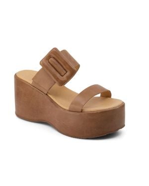 Chocolat Blu Kaira Chunky Platform Sandal - Brown