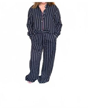 Eesome Junebug Striped Pants - Blue