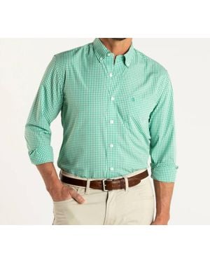 Duck Head Walton Gingham Poplin Performance - Green