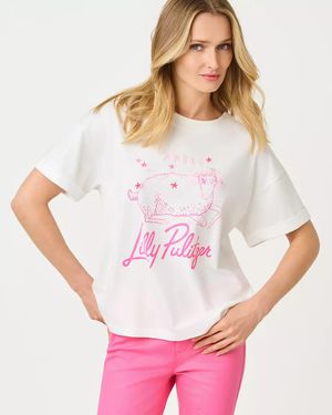 Lilly Pulitzer Stella Aries Zodiac T-Shirt - White