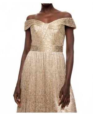 Aidan Mattox Sleeveless Maxi Dress - Brown