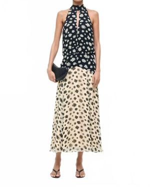 STAUD Camryn Dress - Metallic