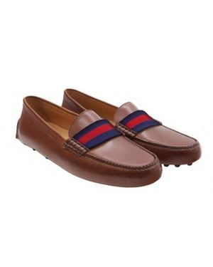 Smathers & Branson Surclingle Driver Shoes - Black