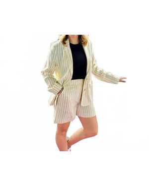 Another Love Selena Stripe Shorts - Multicolor