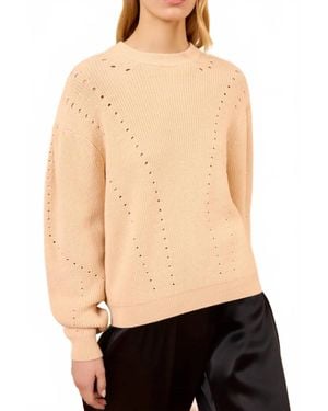 Ulla Johnson Illesa Knit Pullover Sweater - Black
