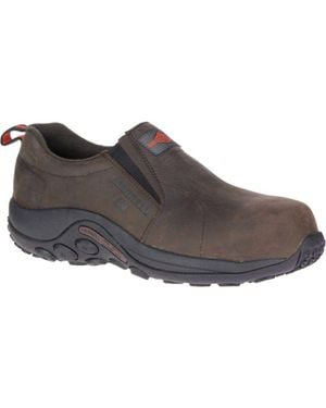 Merrell Jungle Moc Leather Composite Toe - Gray