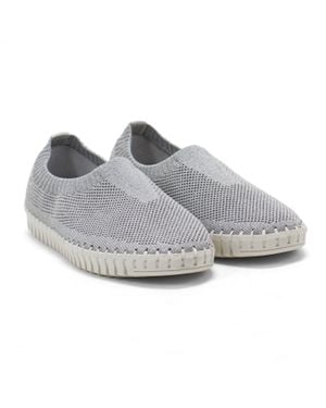 Eric Michael Lucy Mesh Slip On - Gray