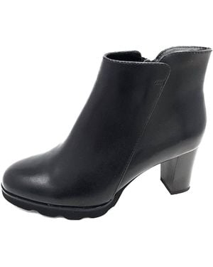 Regarde Le Ciel Patricia Heeled Booties - Black