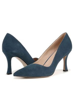 Naturalizer 27 Edit Alice Pump B Suede Stiletto Heel Htat1096 - Blue