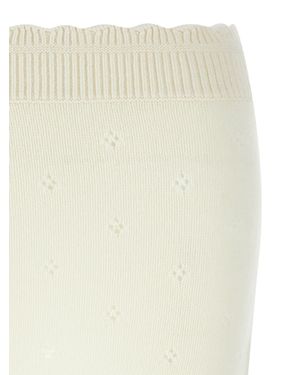 Chloé Wool Long Skirt - Natural