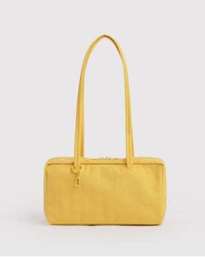 BAGGU Nylon Bowler Bag - Yellow