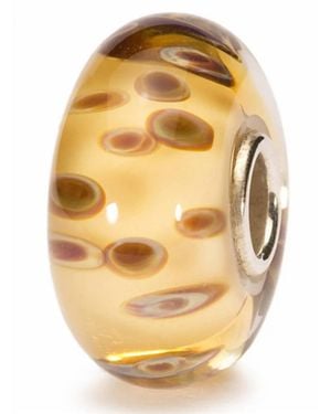Trollbeads Drifting Seeds Glass Bead Charm - Metallic