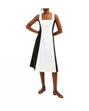 Draper James Genevieve Midi Dress - White