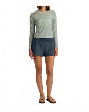 Free Fly Bamboo-Lined Active Breeze Short - Blue