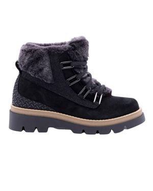 Montelliana Clara Shearling Boot - Black