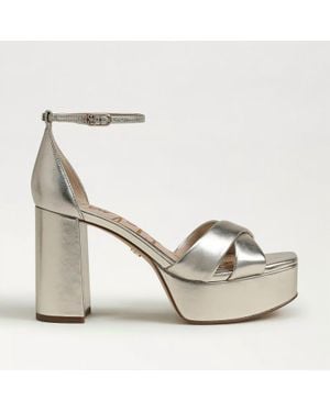 Sam Edelman Jullian Platform Dress Sandal - White
