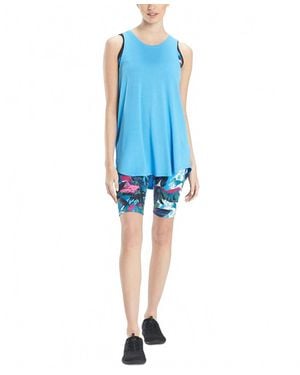 Natori Active Layering Elements Tank Top - Blue
