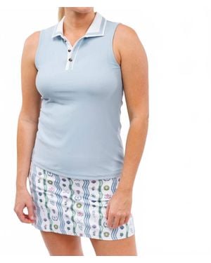 Smith & Quinn Alice Polo Shirt - Blue