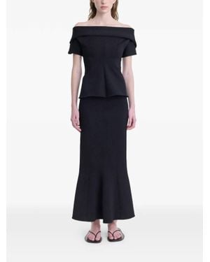 FFORME Flora Knit Skirt - Blue