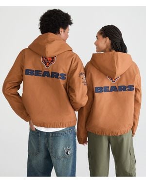 Aéropostale Chicago Bears Hooded Workwear Jacket - Green