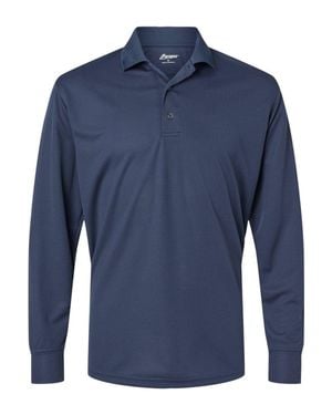 Paragon Prescott Long Sleeve Polo - Blue