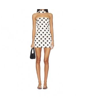 MORE TO COME Hartlen Strapless Mini Dress - White