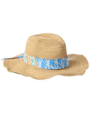 J.McLaughlin Maribel Raffia Hat - White