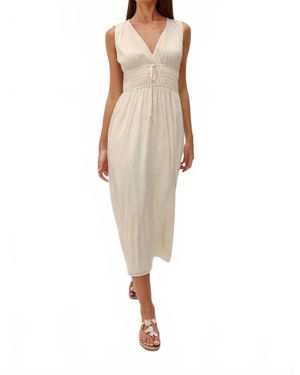Rails Lilith Midi Dress - Natural