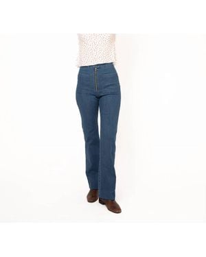 Cameo Wanda Cords Pants - Blue