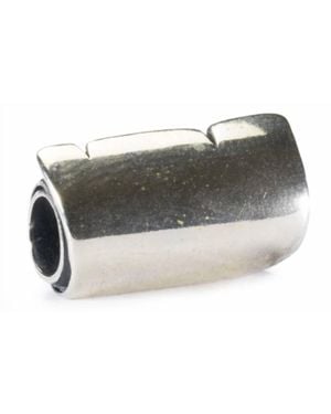 Trollbeads Scroll Little Bead Charm - Metallic