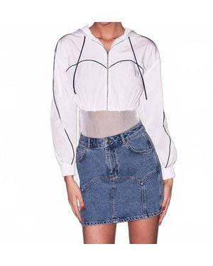 Fleur du Mal Trackstar Bodysuit - Blue