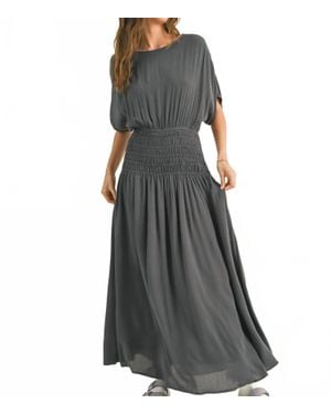 Miou Muse New Neutral-Day Dress - Gray