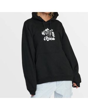 RVCA Tough Luck Pullover Hoodie - Black