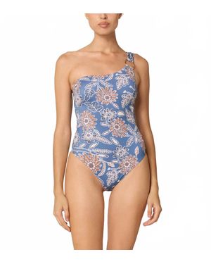 Cleobella Maya One Piece Swimsuit - Blue