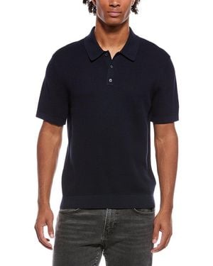 Theory Knit Polo Shirt - Black