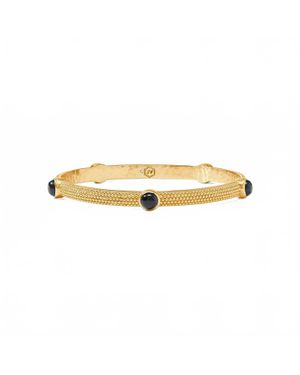 Julie Vos Cabochon Bangle - Metallic