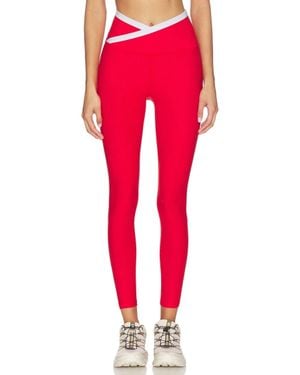 Beyond Yoga Spacedye Outlines High Waisted Legging - Red