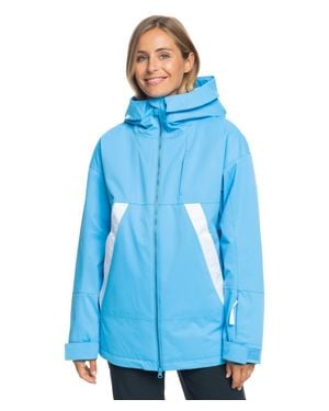 Roxy Chloe Kim Dryflight Jacket - Blue