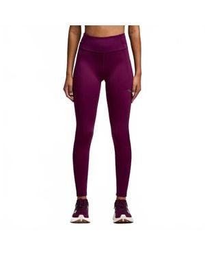 Saucony Fortify Crop Tight Leggings - Purple