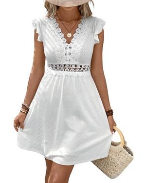 CAMILA BLANCO Mini Dress - White
