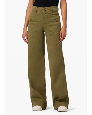 Joe's Jeans Premium Cargo Wide Leg Pants - Green