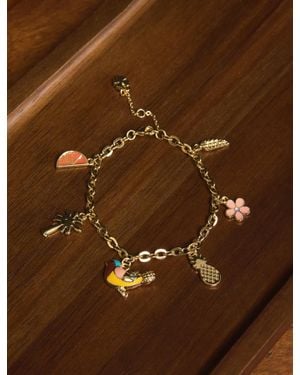 Lucky Brand Charm Bracelet - Brown