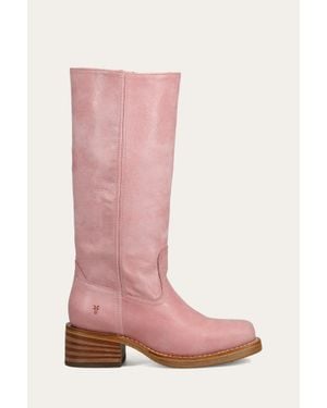 Frye Campus 14L Boot - Pink