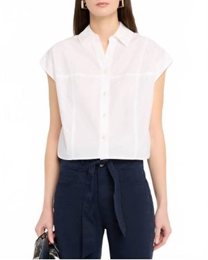 Veronica Beard Nestor Top - White