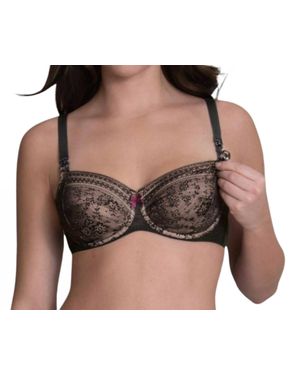 Anita Fleur Nursing Bra W/ Underwire - Black